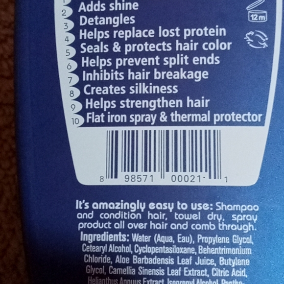 (2) It's a 10 MIRACLE LEAVE IN PRODUCT 10 OZ - Picture 3 of 3